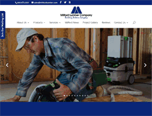 Tablet Screenshot of milfordlumber.com